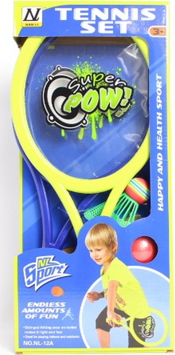 Adar Zestaw rakietek z lotką i piłką NL-12A 05174