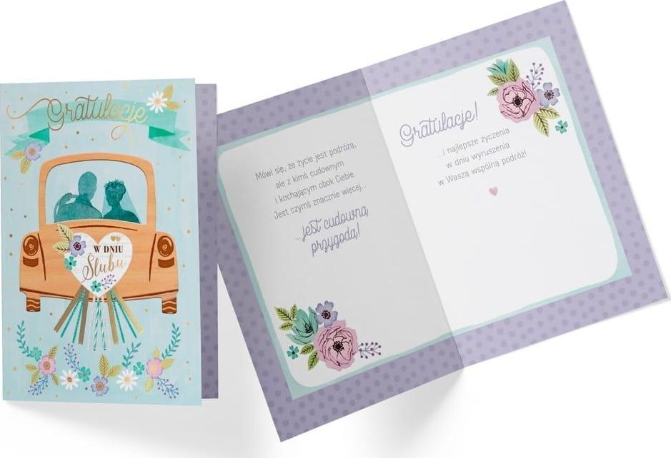 KUKARTKA Karnet PR-350 Ślub