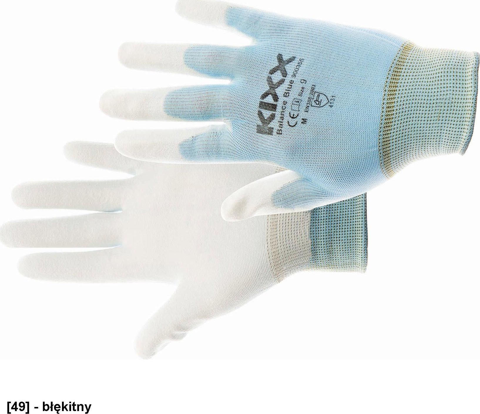 CERVA BALANCE BLUE - rękawice mechaniczne powlekane 7