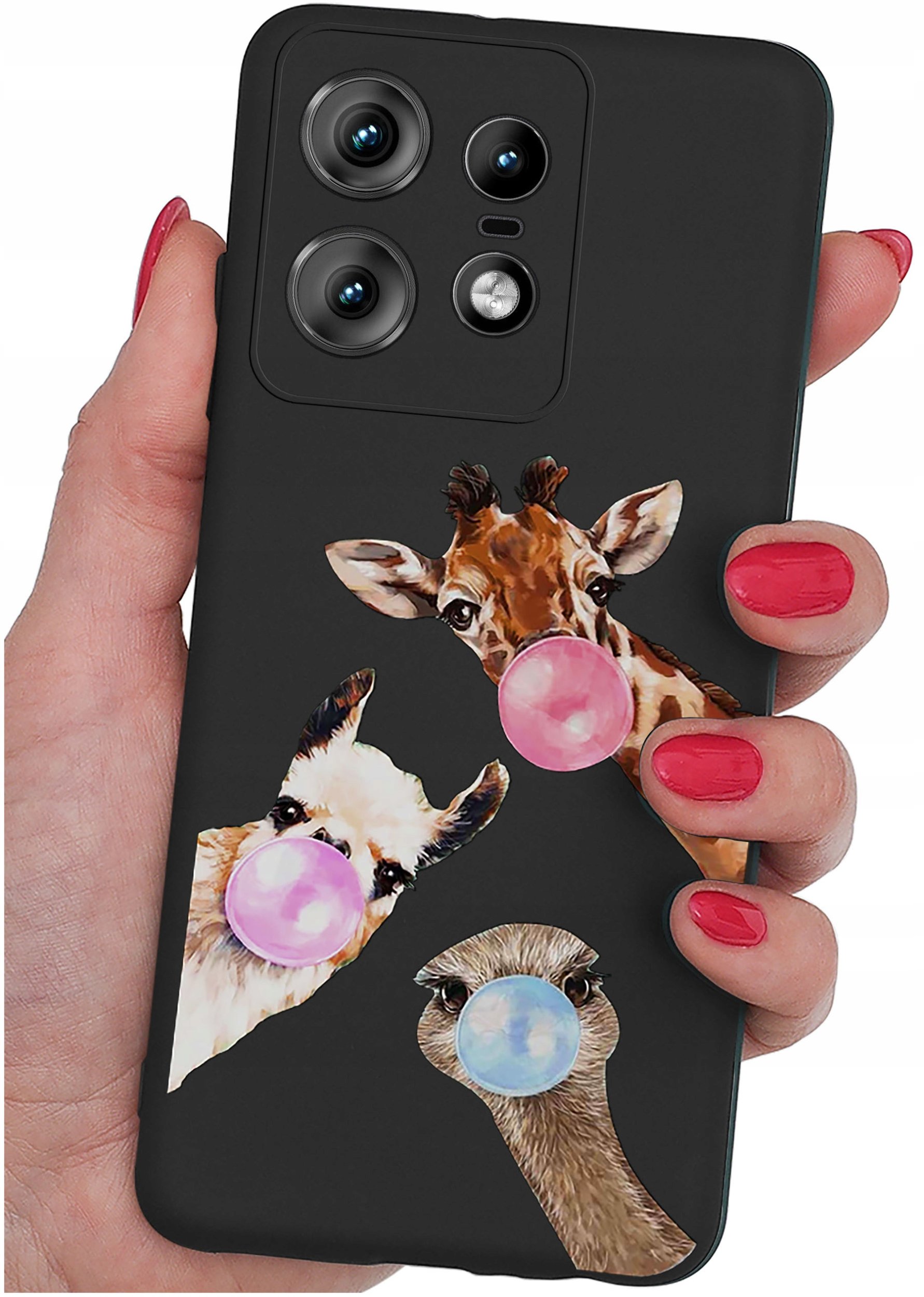 Etui do Motorola Moto EDGE 50 Pro WZORY |SILIKONOWE MATT CASE