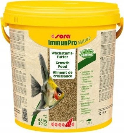 Sera ImmunPro Nature 4,4 kg - pokarm wolnotonący dla ryb powyżej 4cm