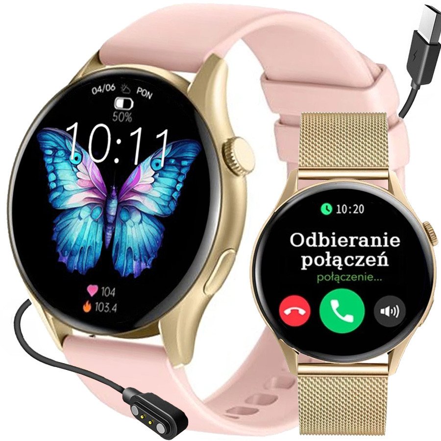 Zegarek damski SMARTWATCH GRAVITY T11-3 PROF