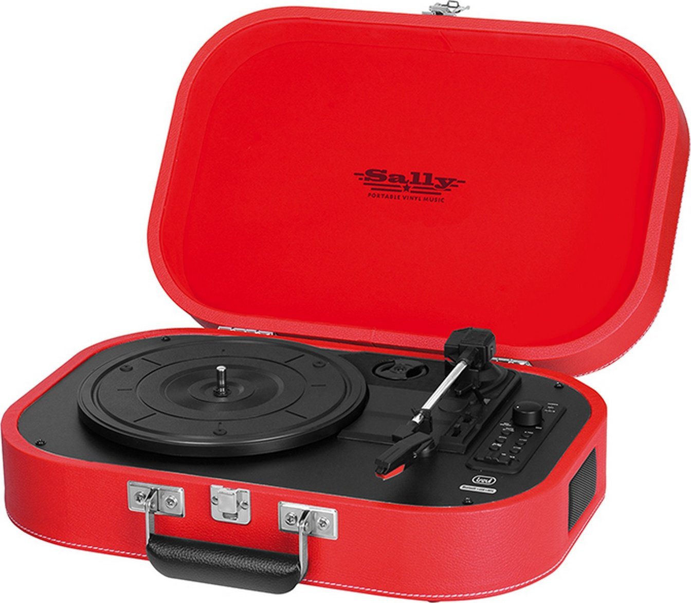 Gramofon Trevi TT1020 BT Retro czerwony