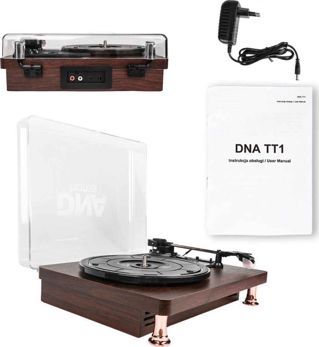 Gramofon DNA DNA TT1 gramofon odtwarzacz płyt winylowych Bluetooth