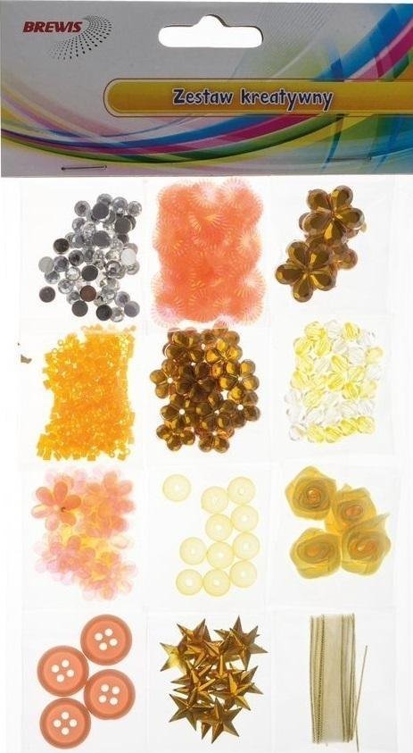 BREWIS Zestaw kreatywny pomarańczowy