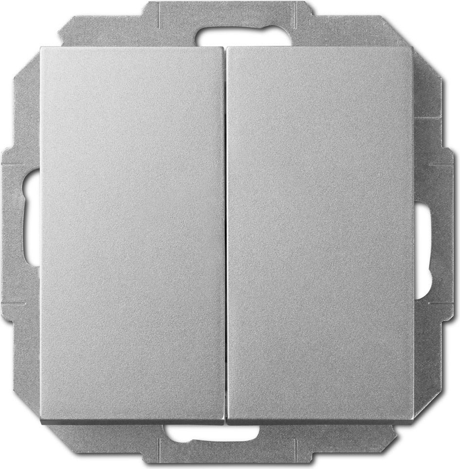 Elektro-Plast Łącznik świecznikowy Sentia 10A srebrny połysk (1411-56)