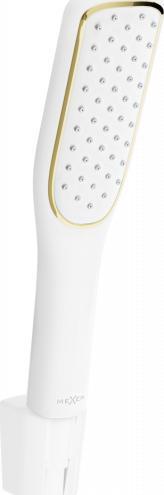 Zestaw prysznicowy Mexen Mexen R-49 zestaw prysznicowy punktowy, biały/złoty - 785495052-25