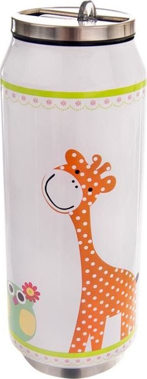 Orion Kubek termiczny Puszka Żyrafa 0.4L biały