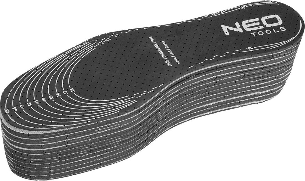 Neo WKŁADKA DO BUTÓW Z WĘGLEM AKTYWNYM - ROZMIAR UNIWERSALNY - DO DOCIĘCIA 10 PAR. 82-303 NEO