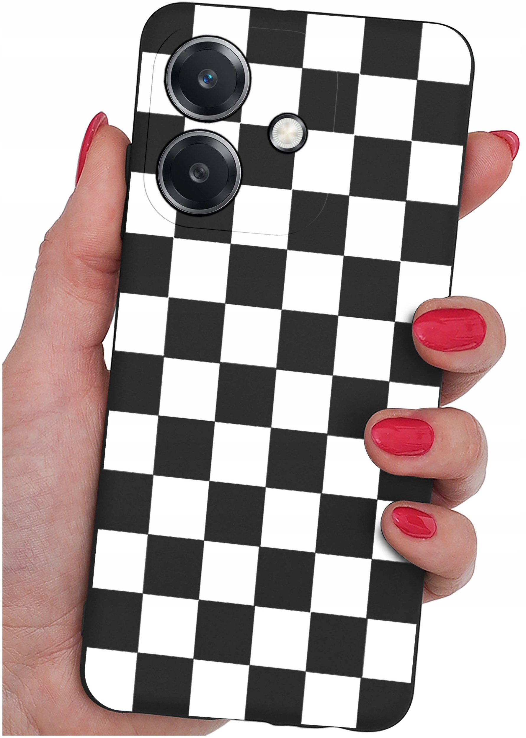 Etui do Oppo A40 | A40M | WZORY | SILIKONOWE MATT SZKŁO 9H