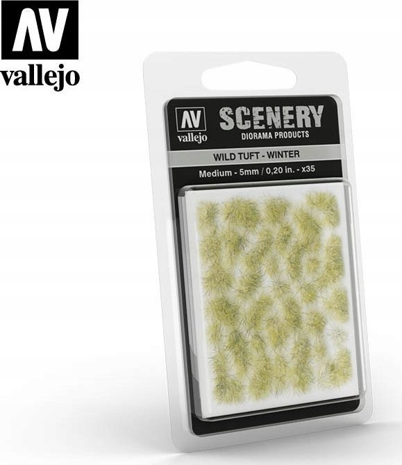 Vallejo Vallejo: Scenery - Wild Tuft - Winter (5 mm)x35