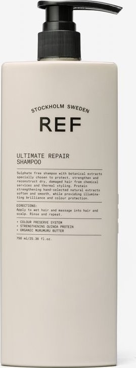 Ref Stockholm, Ultimate Repair, Sulfates-Free, Hair Shampoo, Repairing & Strengthening, 750 ml For Women