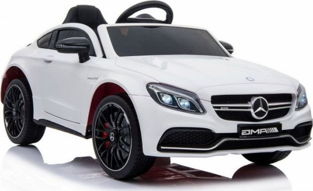 Super-Toys MERCEDES C 63 S COUPE, MIĘKKIE SIEDZENIE , MIEKKIE KOŁA, SYSTEM ESW, 5 PUNKTOWE PASY /QY-1588 uniwersalny