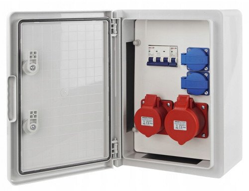 Rozdzielnia elektryczna RSZ 32A ABS