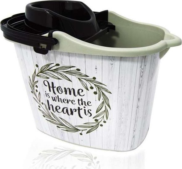 Ozer Zestaw Mop Wiadro z wylewką 14 l + wyciskacz HOME