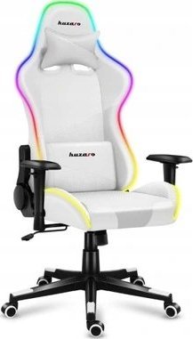 Fotel Huzaro Force 6.2 White RGB