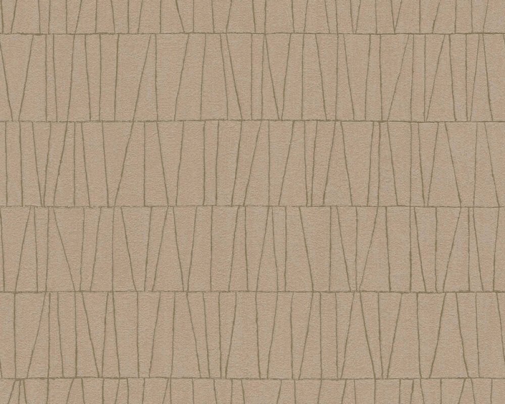WALLPAPER 395065 BROWN GEO MOSAIC (12)