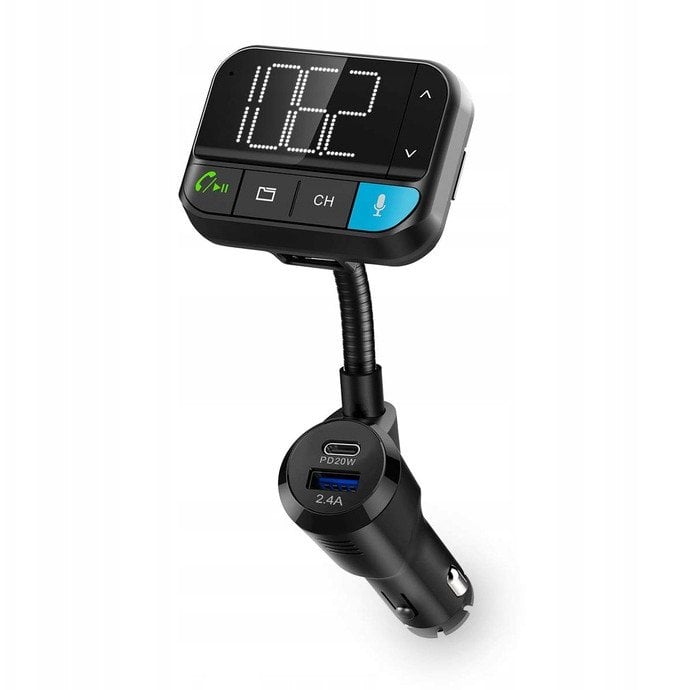 FM modulators Nedis Car FM transmitter Gooseneck PD 20w 5412810451807 CATR1024BK (5412810451807)