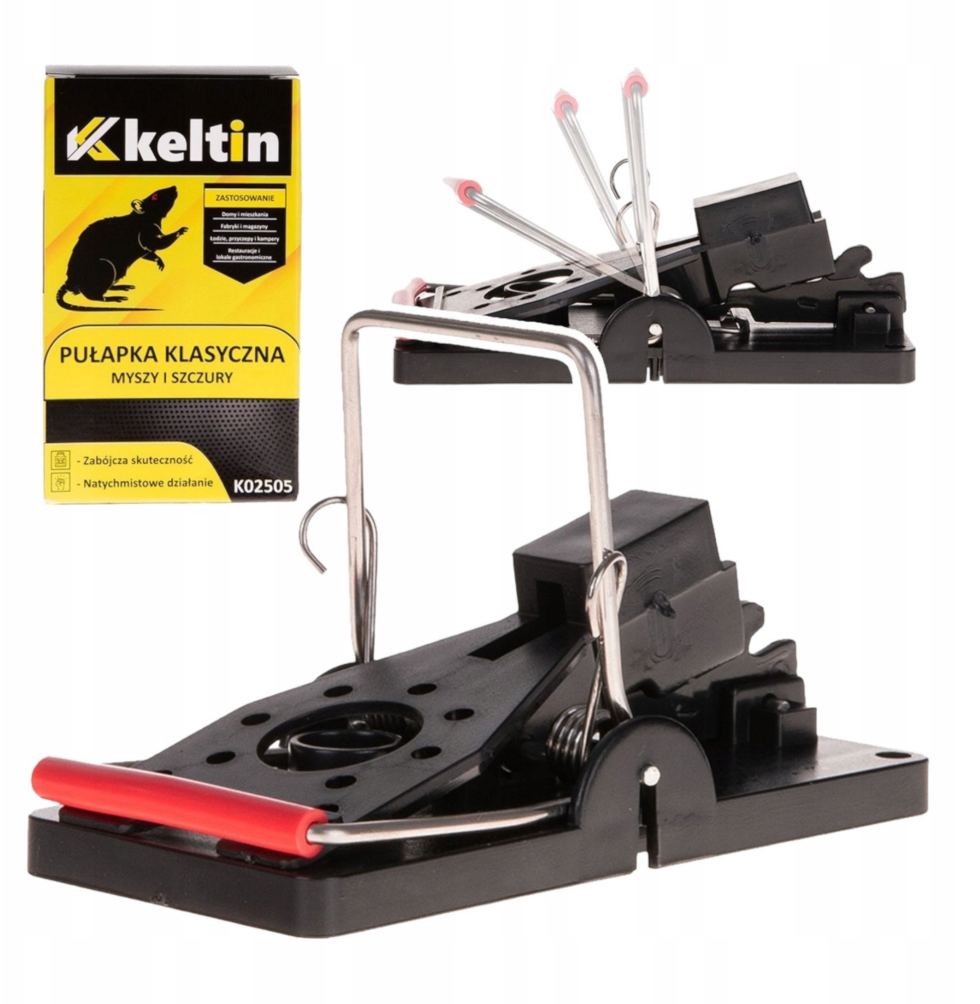 Pułapka klasyczna na myszy i szczury (140)