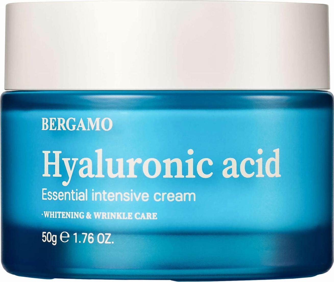 Bergamo Hyaluronic Acid Essentail Intensive Cream nawilżający krem do twarzy 50g