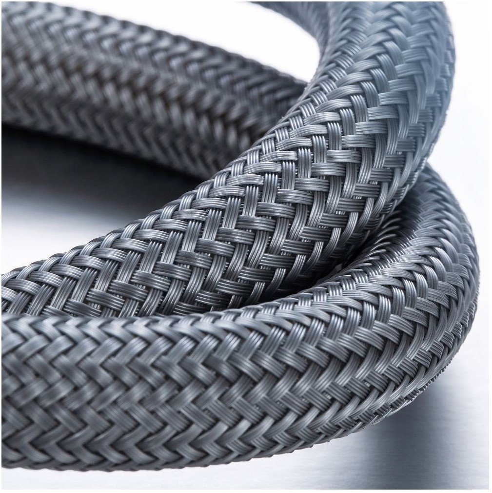 Wężyk przyłączeniowy Tucai Wężyk do wody TAQ-GRIF-ACB H3/8-M10x1 końcówka krótka L=30 cm w oplocie polimerowym ACB [10/100]