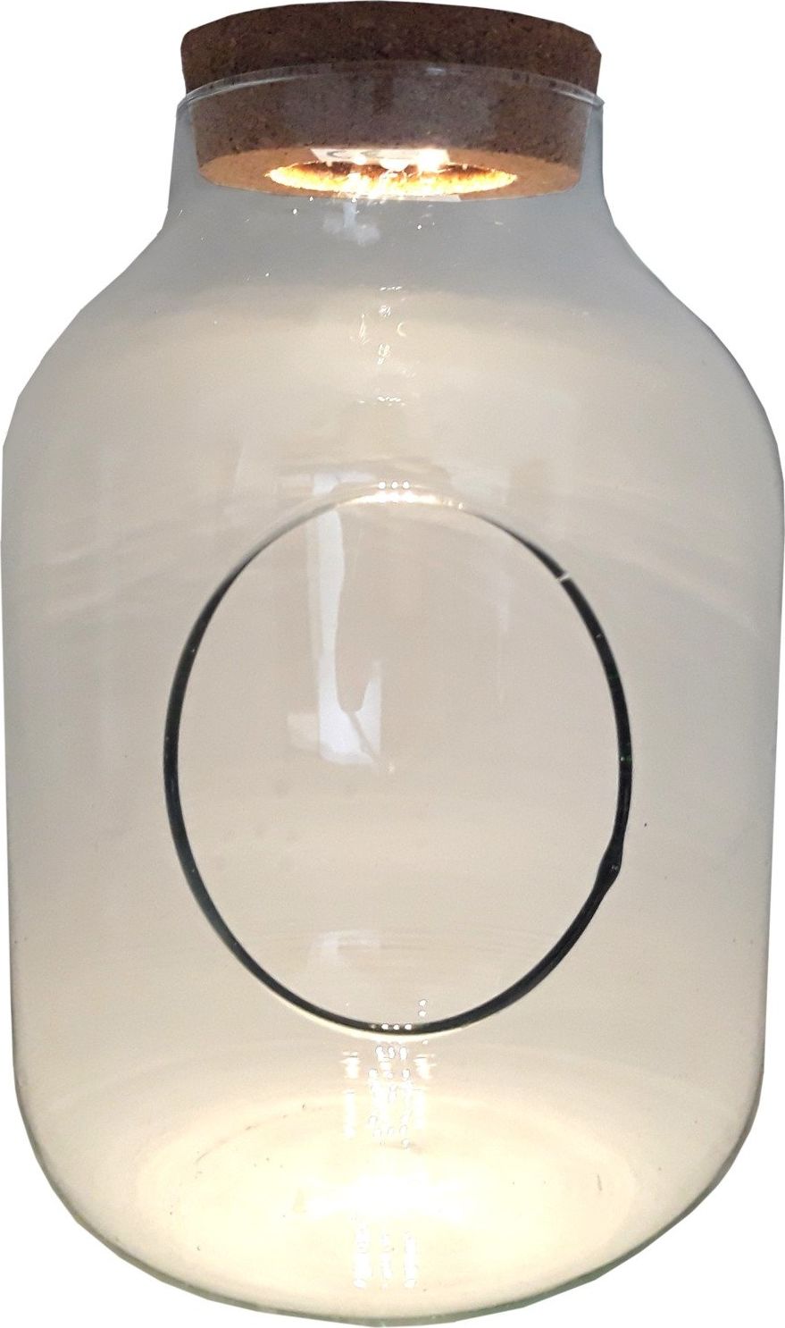 Tajemniczy ogród Szkło Led otwór boczny *7817