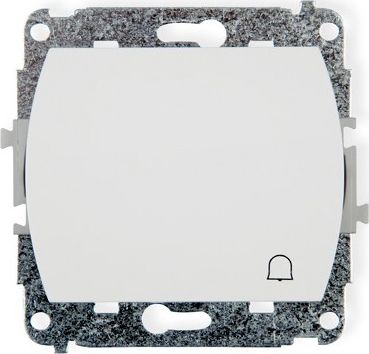 Karlik Trend Przycisk dzwonek biały (WP-4)