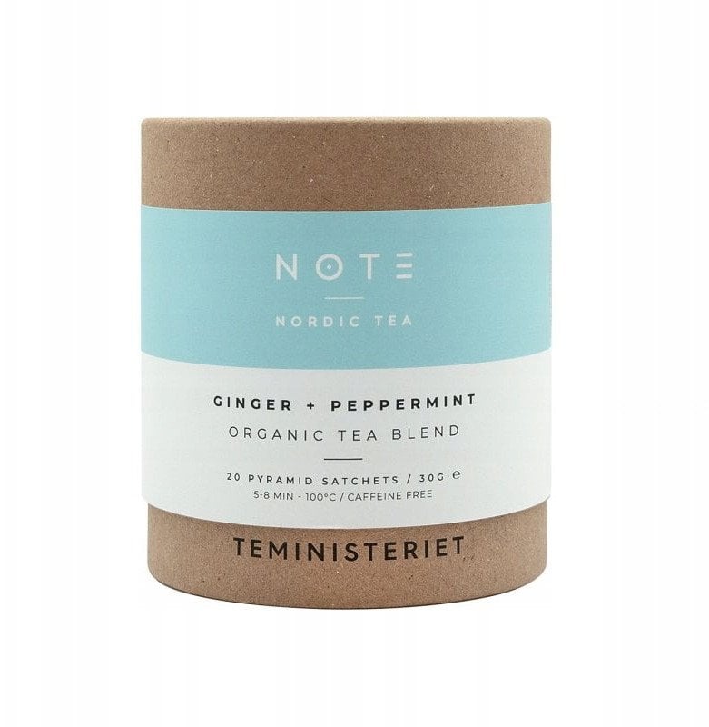 Teministeriet Herbata Note Ginger Peppermint Organic 20 torebek