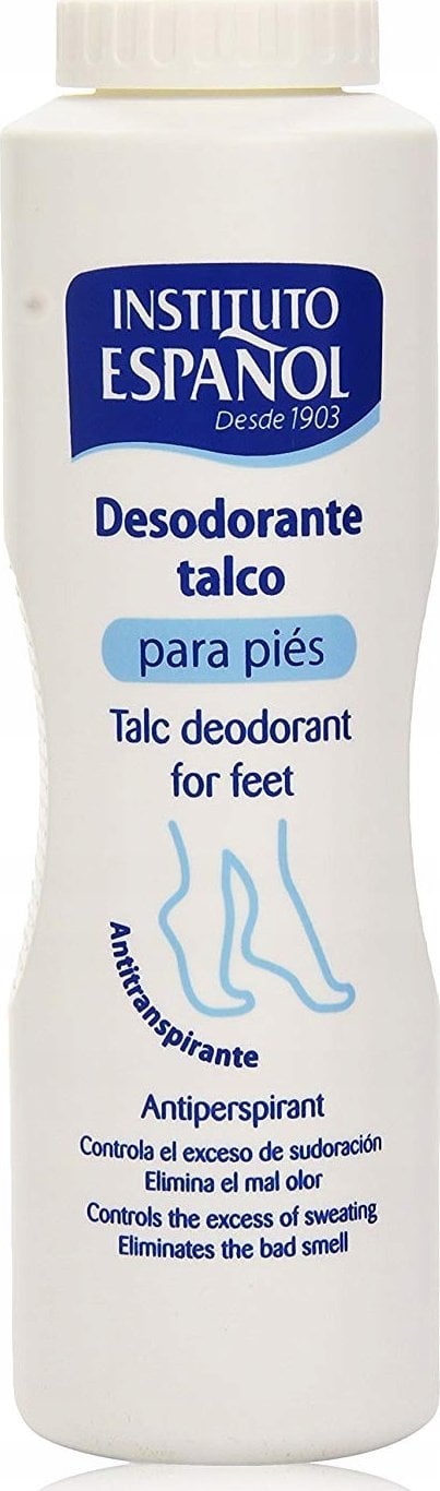 Alkotest INSTITUTO ESPANOL_Talc Deodorant For Feet talk do stóp 185g