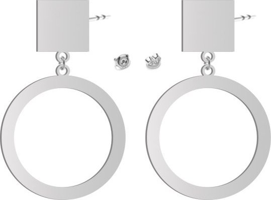 Radziszewska Jewellery Kolczyki Srebrne Kółka