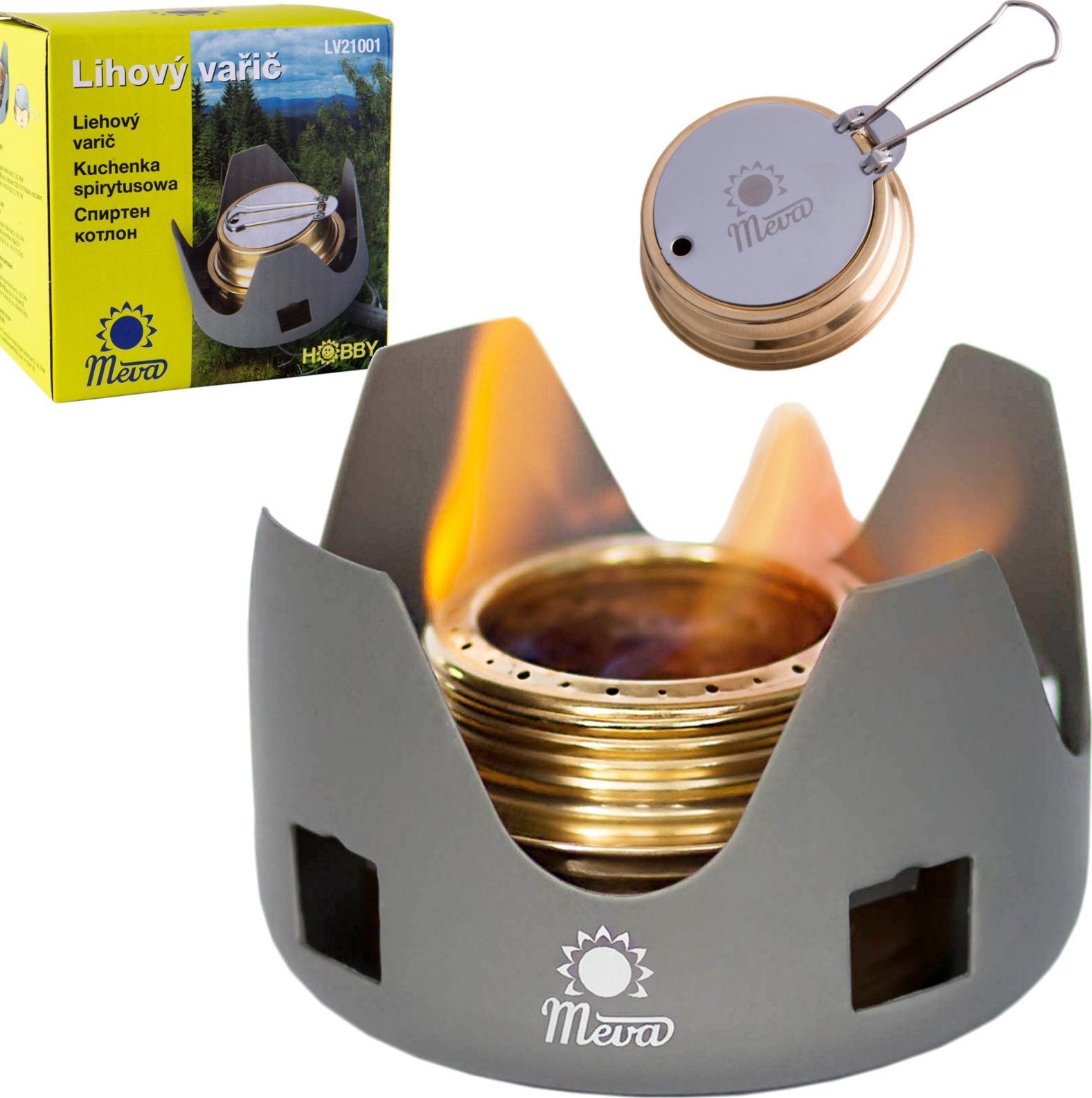 Meva Kuchenka spirytusowa turystyczna na paliwo etanol alkohol MEVA Kuchenka spirytusowa turystyczna na paliwo etanol alkohol MEVA