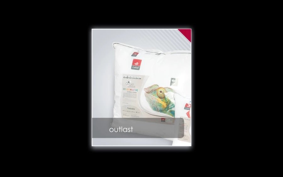 AMZ Poduszka antyalergiczna 50x60 cm OUTLAST gładka