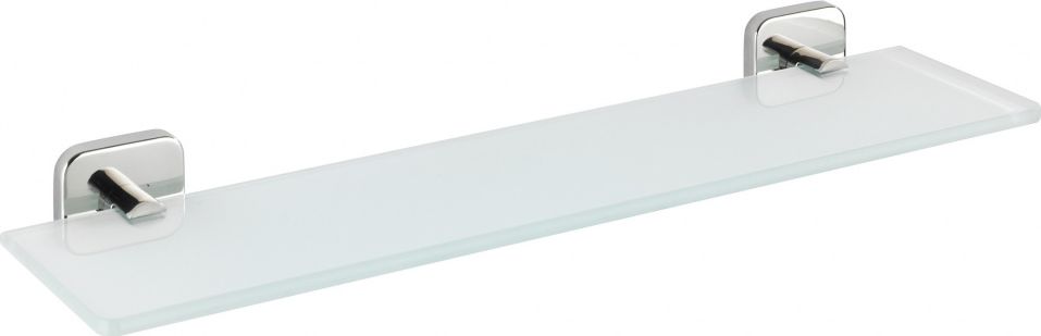 Koszyk prysznicowy Wenko wieszak prysznicowy i wannowy Mezzano 46,5 x 13,5 cm stal nierdzewna/szklane