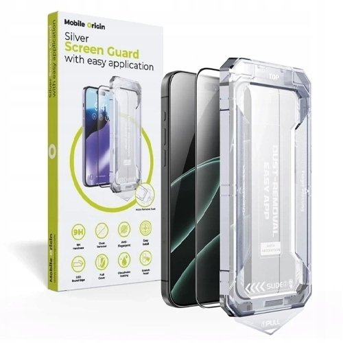 Mobile Origin Screen Guard with easy application, iPhone 17 Pro Max