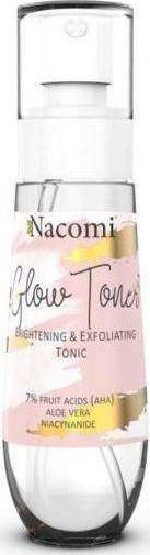 Nacomi Tonik złuszczająco - rozświetlający - 80 ml