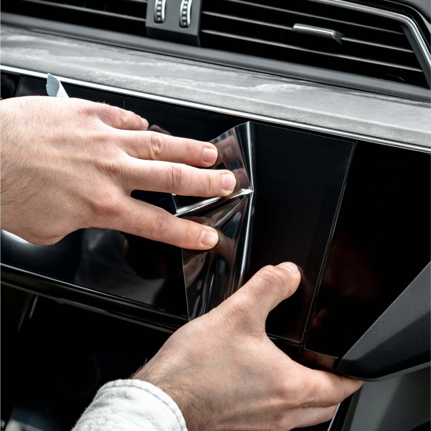 GrizzGlass Folia ceramiczna CarDisplay Protection do Audi A5 B10 26,4" (2025)