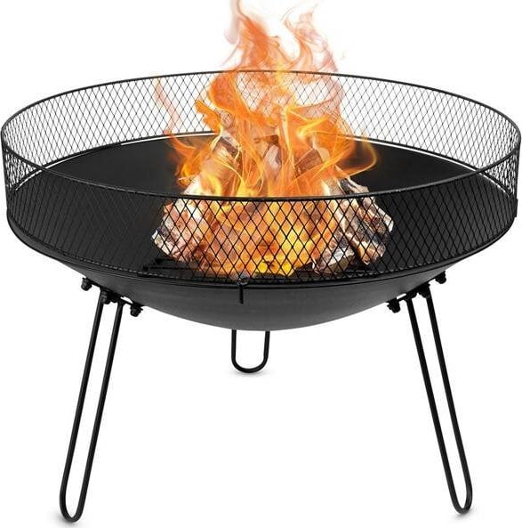 Ambiance Palenisko ogrodowe metalowe czarne 60 cm