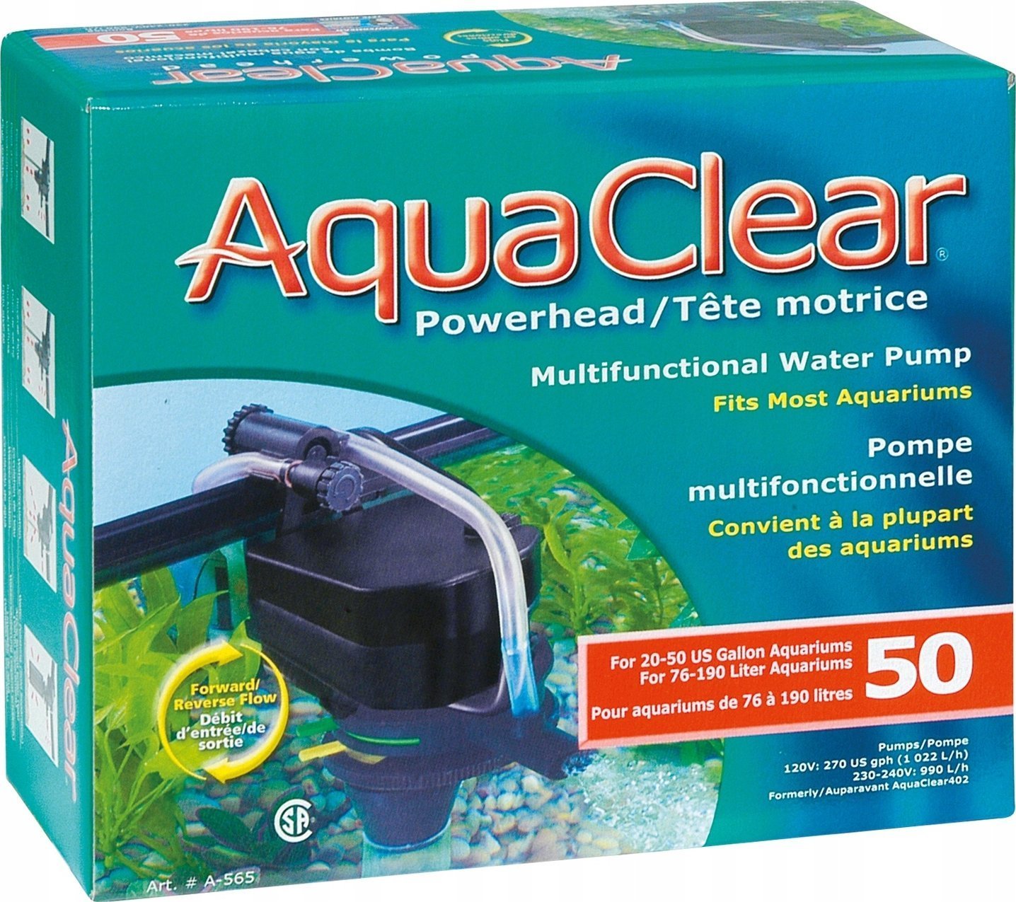 AquaClear Turbina napowietrzająca AquaClear Powerhead 50, 10W
