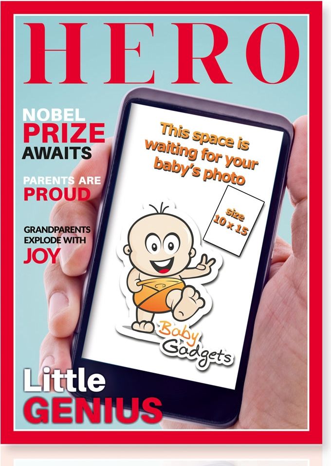 Ramka Baby Gadgets Baby Foto Ramka - HERO (EN)