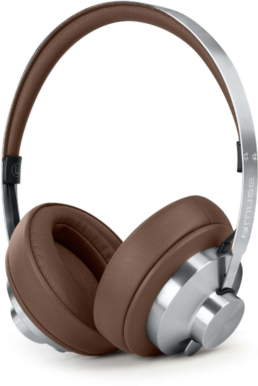 Muse | Headphones | M-298 SBR | Bluetooth | ANC | Brown/Silver