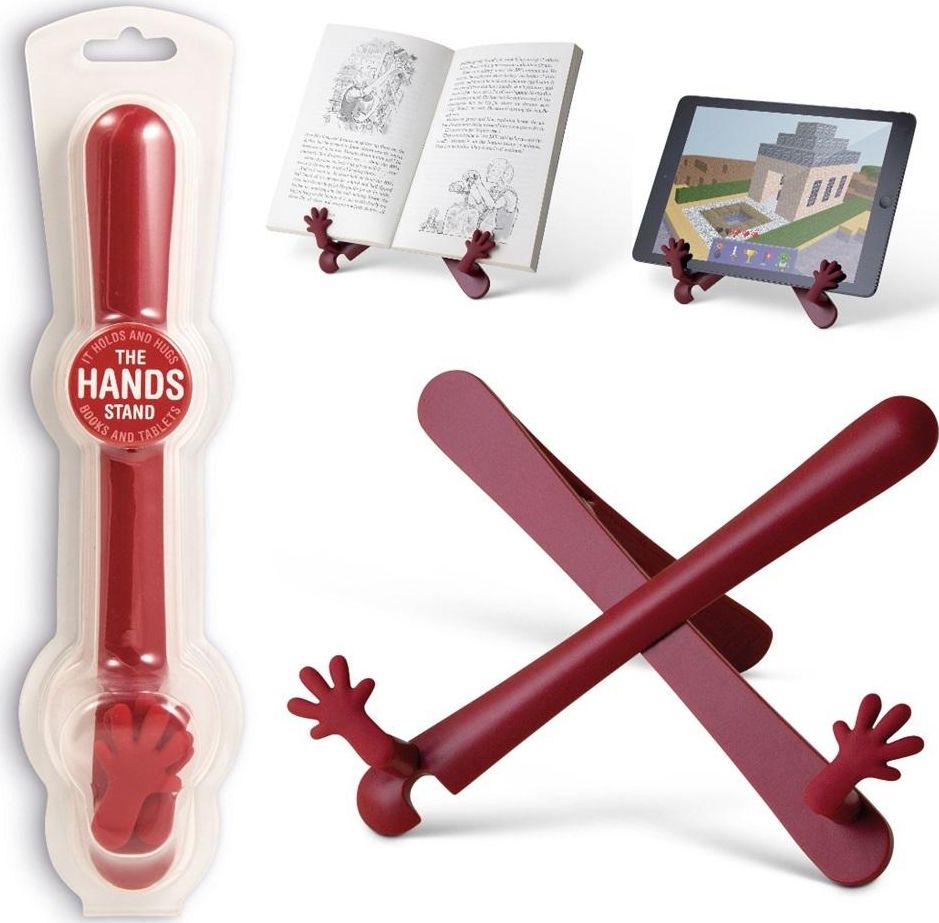 IF Hand stand uchwyt na ksiązki/tablet czerwony