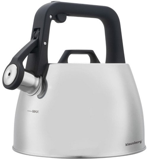 CZAJNIK STALOWY Z GWIZDKIEM 2,5L KLAUSBERG KB-7914
