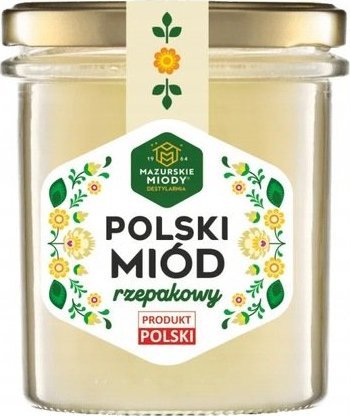 Mazurskie Miody Mazurskie Miody Miód rzepakowy 400g