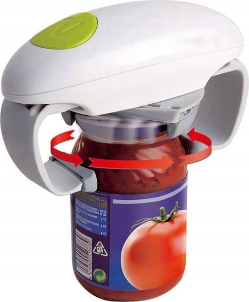 Braders Automatyczny Otwieracz do Słoików Na Baterie Zielony