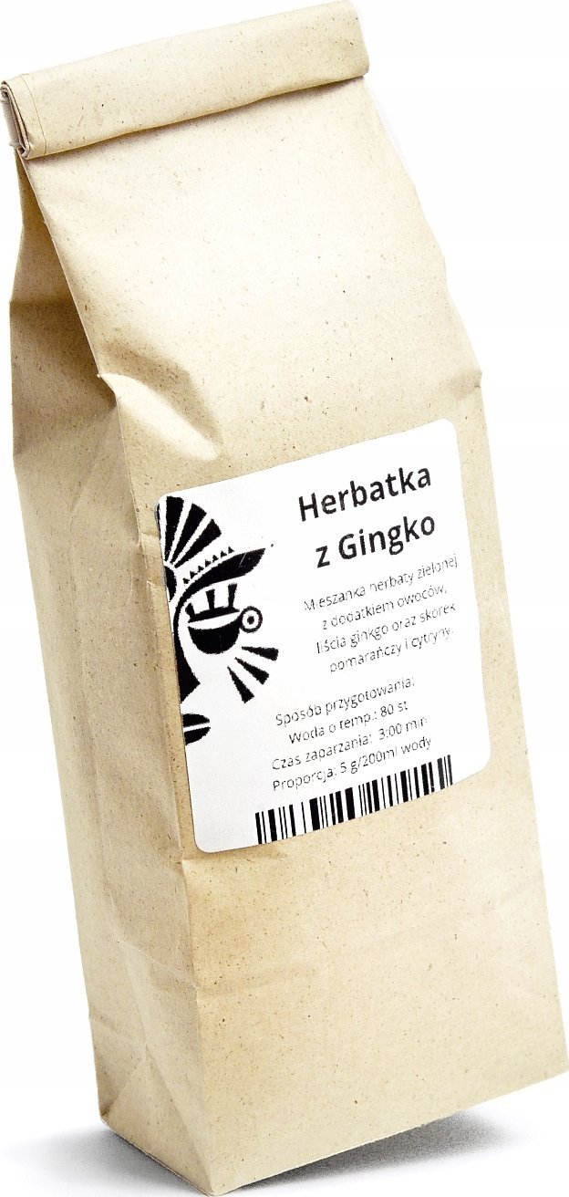 Świeżopalona Herbata z ginkgo Biloba waga 100g