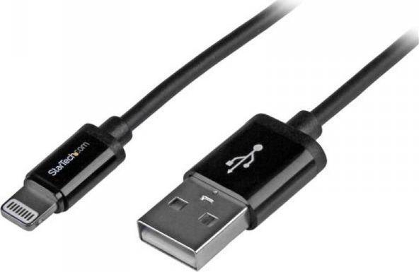 Kabel USB StarTech USB-A - Lightning 1 m Czarny (JAB-1813077)
