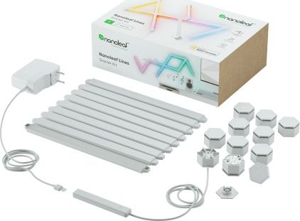 Nanoleaf Nanoleaf Lines Starter Kit - listwy świetlne (9 sztuk, 1 kontroler)