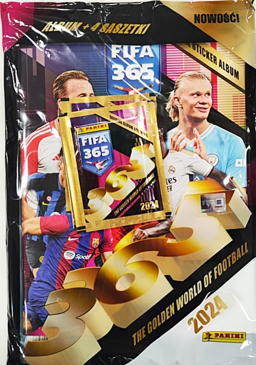 Panini PANINI FIFA 365 ADRENALYN XL 2024 ZESTAW STARTOWY KOLEKCJA NAKLEJKOWA