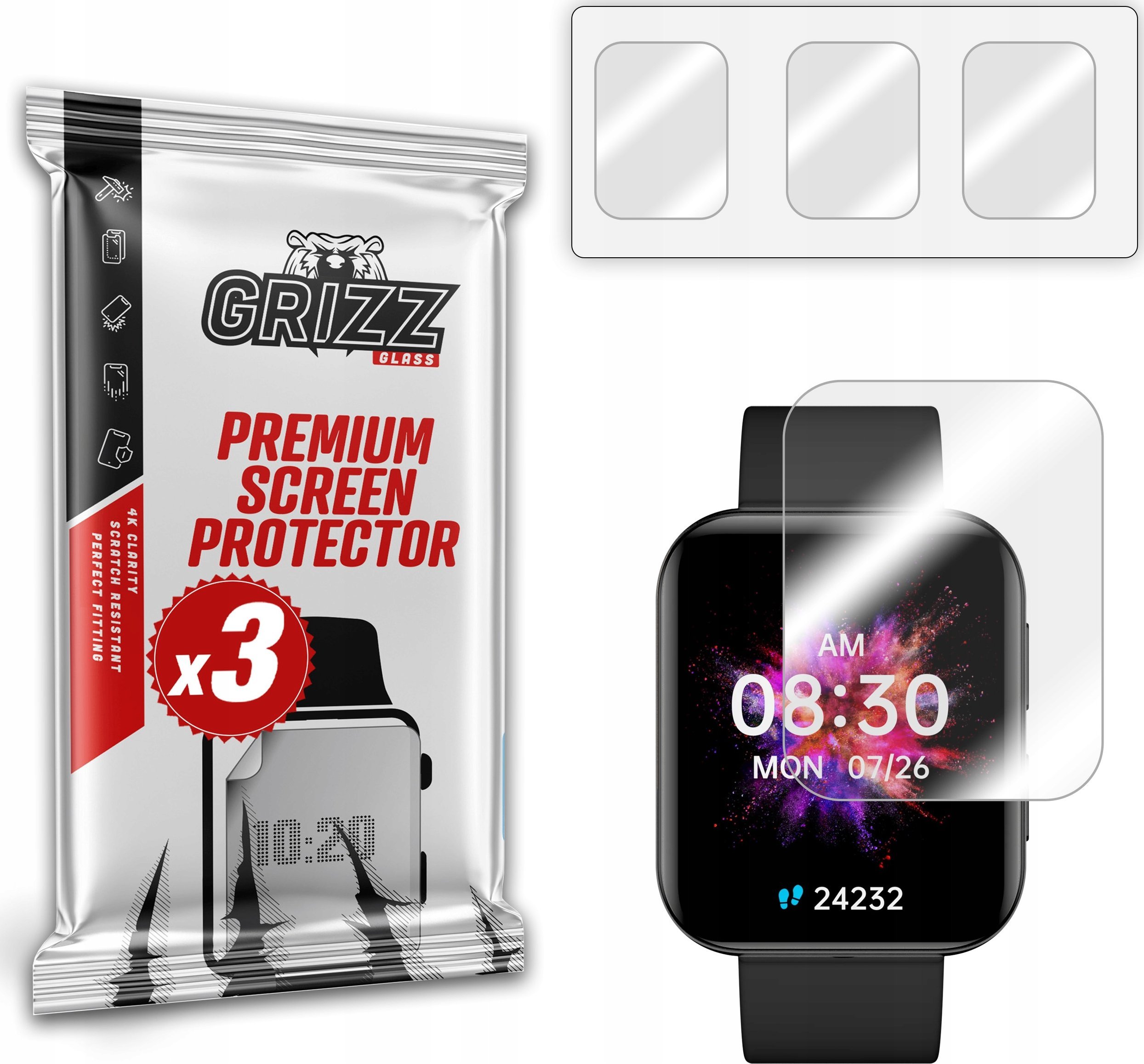 Folia hydrożelowa GrizzGlass Hydrofilm do Garett GRC Maxx