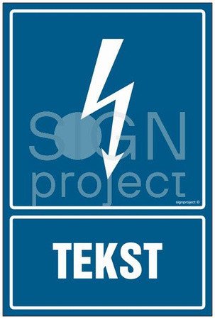 ZN055 - Znak na zamówienie Wzór D-005 500x750